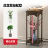 Estante de Flores Prateleira Varanda Madeira Maciça Multi-Camadas Piso Suporte para Plantas Suculentas Plantas Verdes Sala de Estar Estilo Chinês Estante de Flores