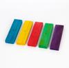 Jaula de pájaros loro juguete suministros materias primas cuentas de madera de colores palitos de madera estrella de cinco puntas Cuadrado accesorios DIY suministros para pájaros