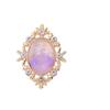 Espejo ovalado nuevo cielo estrellado nube coreano accesorios de aleación de diamante diy retención de color tocado de novia parche para zapatos