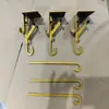 Gancho de Venta Caliente Transfronterizo Sin Taladro para Colgar Calcetines de Navidad, Gancho Telescópico Metálico Ajustable para Uso en el Hogar