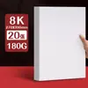 Cartón Blanco Holandés Yuanhao Grueso Duro 16Ka4/A3/8K/4K Especial para Marcador Blanco 300g Cartulina Blanca Pintada a Mano