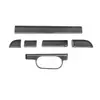 Adecuado para Porsche Modelos 17-22 718 Tiras Decorativas Modificadas para Tablero de Fibra de Carbono y Suministros de Decoración para Automóviles