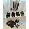 Usa un par de Zapatos Mary Jane de Tira Cruzada de Aspecto Elegante y Zapatos de Ballet de Suela Suave Usados por Blogueros
