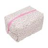 Bolsa de cosméticos con estampado floral, muy popular en Amazon, pequeña bolsa de almacenamiento con estampado floral, neceser de viaje para invierno.