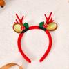 Accesorios Navideños para el Cabello de Bosque Relleno, Lindas Horquillas de Astas de Alce, Diademas, Horquillas para el Día del Niño, Flequillo, Adornos para la Cabeza de Mujer