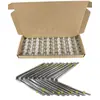 Púas Anti-Pájaros en Caja con Base de Plástico, Agujas de Acero Inoxidable, Púas Anti-Trepa 25cm 50cm, Repelente de Pájaros para Uso Transfronterizo