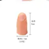 Fundas para Dedos Protésicos, Arte en Uñas, Miembros Protésicos, Mangas de Silicona para Dedos de Belleza, Puntas de Dedos para Discapacitados, Metabo