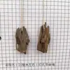 Base de Abacaxi de Ar, Suporte de Abacaxi de Ar, Suporte para Plantas, Gancho para Paisagismo, Madeira Flutuante Pequena Sem Solo, Madeira de Camarão