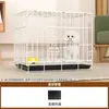 Gaiola para cachorro Teddy cães pequenos, gaiola de metal dobrável para animais de estimação interna, gaiola protetora especializada para carro para gatos e cães, cercadinho para animais de estimação