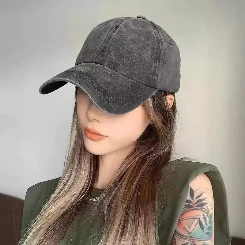 水洗做旧光版棒球帽5