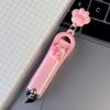 Mini cortador de unhas fofo cortador de unhas adulto alicate doméstico único desenho animado criativo tesoura de unha dobrável manicure