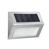 Nueva Luz Solar LED de 3 LEDs para Escaleras de Exterior, Pared, Acero Inoxidable, Luz para Patio, Pasillo, Impermeable