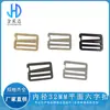 Aleación de Zinc Diámetro Interior 32mm Gancho de Alambre de Resorte Hebilla de 9 Caracteres Seis Caracteres Suministros del Fabricante Hebilla de Metal para Correa de Equipaje Mochila