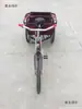 Triciclo Pedal de Movilidad Vintage de 90 cm para Ancianos, Carrito de Carga para Puestos y Transporte de Mercancías