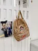 Mochila Nueva de Dibujos Animados, Bolso Escolar para Estudiantes, Gran Capacidad, Estampado Lindo, Mochila para Estudiantes de Secundaria y Preparatoria, Mochila de Moda