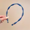 Aro de Pelo Espiral Retro para Mujer 2025 Primavera y Verano Nuevo Diseño de Nicho Diadema de Presión para Lavar el Cabello Cara Cabeza Pasador de Gama Alta