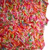 Açúcar Granulado Colorido Kai Bei para Bolo, Donuts, Maçã Caramelada, Decoração de Confeitaria, Açúcar, Chocolate, Granulados Coloridos, Bolinhas de Açúcar, Comestível