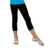 Calças de Dança Infantis, Ajustadas ao Corpo, Comprimento Nove Pontos, Leggings de Dança Pretas, Calças de Treino para Corpo Sete Pontos, Calças de Balé, Estilo de Palco
