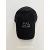 Boné de Baseball Bordado com Letra Estilo Luo Yuxiao para Mulheres, Novo Boné de Topo Macio com Aba Curva 2026 Primavera para Homens, Faz o Rosto Parecer Menor