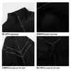 Chaquetas Deportivas Reflectantes de Color Puro de Marca de Moda Otoño e Invierno Estilo Hong Kong para Hombres y Mujeres Chaquetas Holgadas Chaquetas Versátiles para Parejas