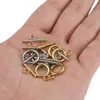 En stock suministro acero titanio hebilla OT multitanama galvanizado al vacío hebilla de joyería accesorios DIY hebilla de conexión para collar pulsera