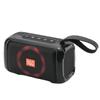 Altavoz Bluetooth TG193 para exteriores, con luz LED colorida, resistente al agua, para teléfono móvil, tarjeta de subwoofer para ordenador, altavoz para coche