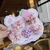 Gomas para el pelo de niños que no tiran del pelo, Gomas para el pelo de bebé, Accesorios para el pelo trenzado de niñas pequeñas, Anillos para el pelo, Accesorios para el pelo de niñas, Estilo Dinosaurio