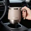 Taza de café de acero inoxidable con aislamiento al vacío de 16.91 oz con tapa, taza térmica de doble pared para bebidas calientes y frías - Regalo ideal para uso en casa, actividades al aire libre, camping, cumpleaños, vacaciones (Acción de Gracias, Navidad), Víspera de Todos los Santos
