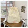 Mochila Leve de Grande Capacidade para o Trabalho, Estilo Novo de Início de Outono, com Visual Bonito, Fresco e Doce, para Meninas de Estilo Anime