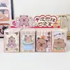 Novo Caderno de Bolso A7 Capivara para Estudantes, Pequeno Caderno de Página em Branco, Bloco de Notas, Diário para Venda por Atacado