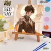 Genshin Impact Pintura al Óleo Digital DIY Dios del Agua Furina Animación Bidimensional Periférico Caricatura Pintura Decorativa Pintada a Mano Venta al por Mayor