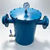 Separador de gás-água para tubulação de ar de mineração com interface de flange de suporte de pressão estável