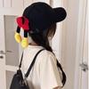 Gorra de Béisbol Linda de Mickey Pipi para Hombres y Mujeres 2025 Nueva Primavera y Verano Versátil Linda Cara de Dibujos Animados Mostrando Pato Gorra