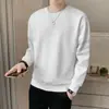 Envío RápidoCamiseta de Manga Larga con Cuello Redondo, Holgada y Gruesa, para Otoño e Invierno, Talla Grande, Versátil