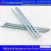 Produção personalizada de eixo óptico de aço carbono pino de posicionamento de ferro pino de haste polida pino de zinco azul de ferro pino cilíndrico