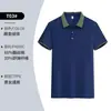 Camisas tipo polo de manga corta con bloques de color para el trabajo, personalizadas con logo impreso, uniformes para grupos corporativos, camisas culturales publicitarias bordadas para el verano