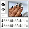 Nuevos Parches de Uñas Artísticas Vestibles Navideños, Pegatinas para Uñas, Uñas Postizas, Venta al por Mayor de Uñas Artísticas Vestibles Transfronterizas