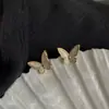 Aretes Nuevos Populares Estilo Coreano de Cuentas de la Fortuna, Tachuelas Versátiles Simples y Elegantes, Joyería para Orejas Mismo Estilo de Transmisión en Vivo al por Mayor