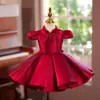 Vestido de Dama de Boda para Niñas Pequeñas, Vestido de Princesa para Niños, Vestido Estilo Anfitriona, Lujo Ligero, Nicho, Gama Alta, Atuendo Elegante para Actuación