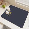 Alfombrilla de drenaje de diatomeas para encimera de cocina, alfombrilla absorbente para grifo, posavasos para cuencos y platos, alfombrilla a prueba de salpicaduras de agua, alfombrilla antifregadero