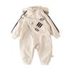 Novas roupas de outono para bebês, macacão estilo ocidental para bebês, mochila pequena fofa, roupas de escalada, roupa de primavera e outono, moda