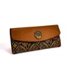 Carteira Nova Feminina Carteira Clássica Tripla Bolsa Feminina da Moda Longa