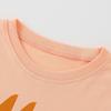 Camiseta de Manga Corta para Niñas Verano Algodón Top Bebé Niña 2025 Verano Nueva Camiseta Top Camiseta para Niños