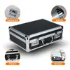 Maleta Portátil Caja de Almacenamiento de Herramientas Caja Doméstica con Contraseña Caja de Equipo Experimental de Aleación de Aluminio Instrumentos de Oficina Juguetes