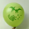 Ventas Transfronterizas Globos de 12 Pulgadas Tema de Dinosaurio, Globos Combinados Gruesos Tema Selva y Bosque, Globos de Velociraptor