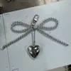 Cámara en plata accesorios fiebre mismo diseño cadena metálica colgante de corazón collar nicho clavícula