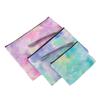 Bolsa Cosmética Laser Colorida Ultraleve, Bolsa Portátil de Moedas de Alto Padrão para Mulheres com Alça de Pulso, Bolsa para Celular de Grande Capacidade
