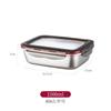 Fiambrera japonesa de acero inoxidable 304 de calidad alimentaria con tapa, recipiente sellado, para el hogar, para sopa bento.