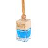 Coche Coche Coche Colgante de Perfume Duradero Fragancia Ligera Aceite Esencial Fragancia para Coche Aromaterapia Masculina Colgante Colgante Botella Cuadrada Pequeña