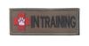 Bordado de pastor bolsa de brazalete de velcro pegatinas insignia etiqueta de tela en servicio de entrenamiento insignia de perro de servicio parche de insignia de moral